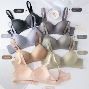 Women's Push Up Bra Manufacturer - OEM/ODM Custom Knitted Logo Cup Wire Free