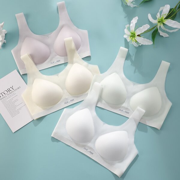 Girls Vest Bra Manufacturer - OEM/ODM Custom Ice Silk Seamless