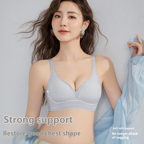 Women's Sports Bra Manufacturer - OEM/ODM Custom Deep V Anti Sag Wire Free