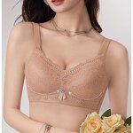 Women's Lace Bra Manufacturer - OEM/ODM Custom New Style Wire Free Push Up