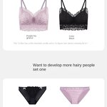 Women's Bra Set Manufacturer - OEM/ODM Custom 2-in-1 Push Up Lace