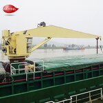Floating Crane Manufacturer - Scrap Barge Fixed Boom
