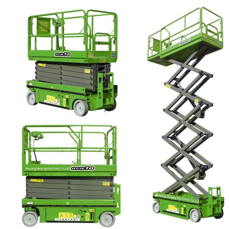 Scissor Lift Factory - 6m-12m Aerial Hydraulic Self-Propelled