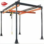 Workstation Crane Factory - 125kg-1000kg Free Standing Traveling