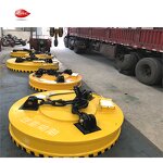 Electromagnetic Lifter Factory - 750kg Sturdy Industrial Round