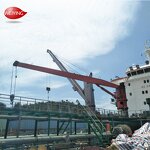 Ship Deck Crane Manufacturer - Deck Harbor Boat Mounted