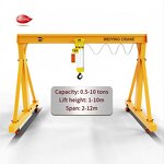 Gantry Crane Factory - 3t Remote Control Aluminum Alloy
