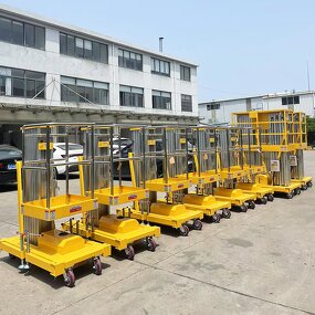 Mast Lift Platform Factory - AC Battery Narrow Vertical