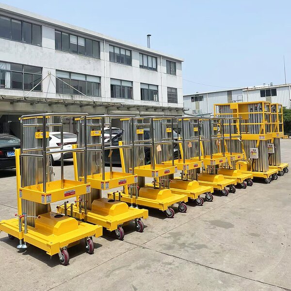 Mast Lift Platform Factory - AC Battery Narrow Vertical