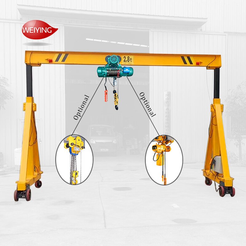 Gantry Crane Manufacturer - 0.5t-3t Aluminium Portable