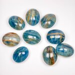 Palm Stone Factory - Blue Onyx 60mm Natural Gemstone Bulk