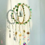 Crystal Sun Catcher Manufacturer - Quality Custom Fluorite Obsidian