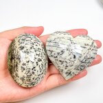 Palm Stone Manufacturer - Polished Dendritic Wood Jasper Hearts