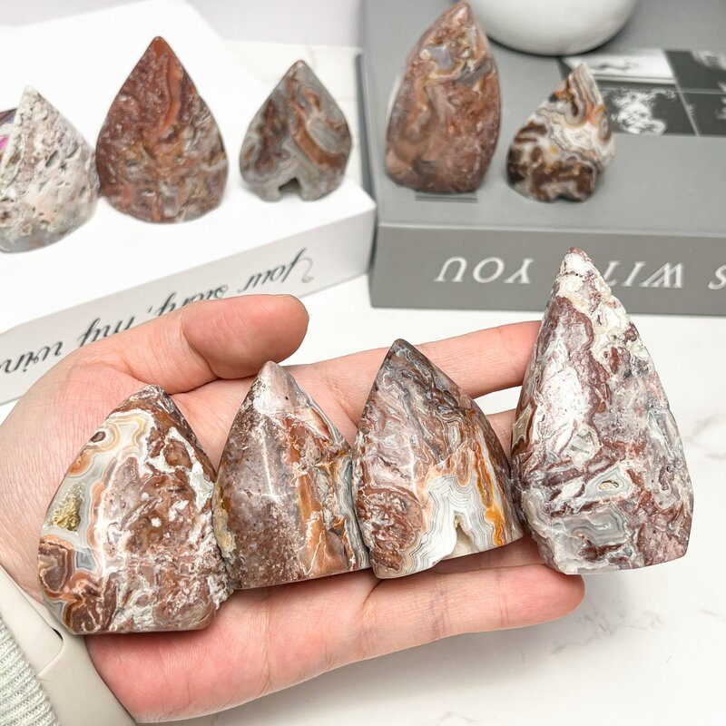 Crystal Tower Manufacturer - Wholesale Mexico Crazy Agate Point