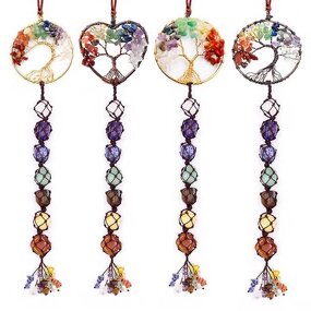 Healing Crystal Pendant Manufacturer - 7 Chakras Tree of Life Supply
