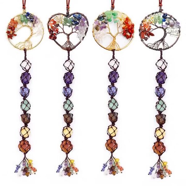 Healing Crystal Pendant Manufacturer - 7 Chakras Tree of Life Supply