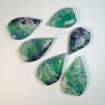 Snowflake Fluorite Craft Factory - Laser Engraved Feather Decor