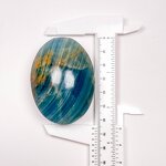 Palm Stone Factory - Blue Onyx 60mm Natural Gemstone Bulk