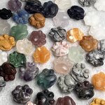 Animal Carving Factory - Custom Stone Cat Paw Crystal