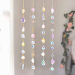 Raw Stone Suncatcher Manufacturer - Quartz Amethyst Citrine Pendant