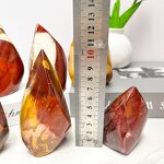Crystal Ornament Factory - Fengshui Mookaite Jasper Torch Flame