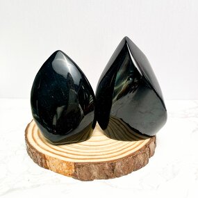 Obsidian Stone Factory - Wholesale Polished Black Obsidian Torch