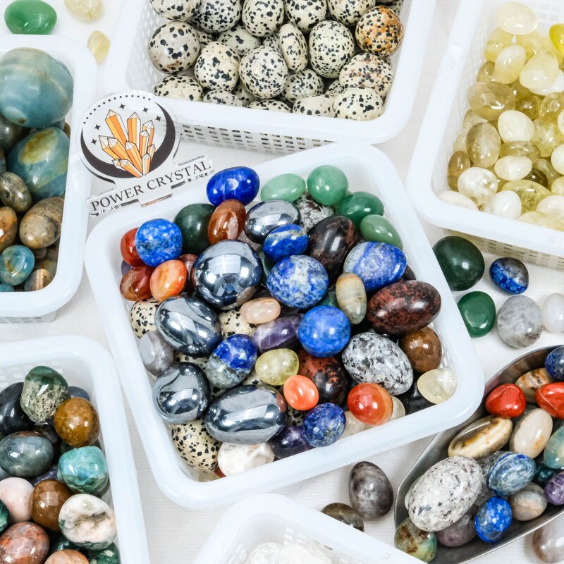 Tumbled Stone Factory - Golden Healer Amethyst Quality Quartz