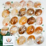 Palm Stone Factory - Golden Healer Yellow Fire Quartz Natural