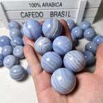 Agate Sphere Manufacturer - Hot Selling Blue Lace Rough Stone