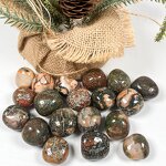 Tumbled Stone Factory - Factory Price Red Moss Agate Healing