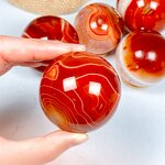 Agate Sphere Manufacturer - Hot Selling Red Sardonyx Polished