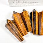 Tiger Eye Wand Factory - New Trend Yellow Faceted Chakra