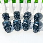 Crystal Skull Manufacturer - High Quality Black Obsidian Man Gift