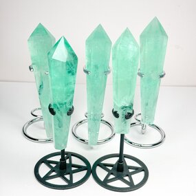 Quartz Crystal Wand Manufacturer - Wholesale Green Ghost Fluorite