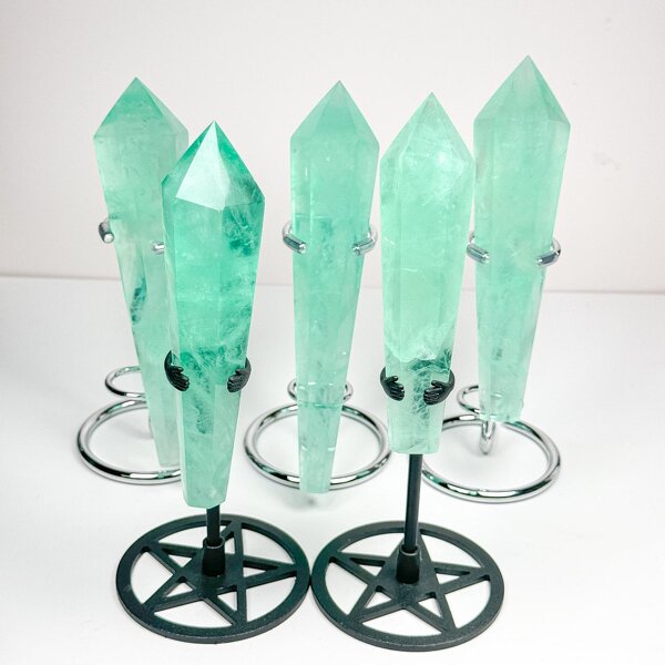 Quartz Crystal Wand Manufacturer - Wholesale Green Ghost Fluorite