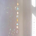 Raw Stone Suncatcher Manufacturer - Quartz Amethyst Citrine Pendant