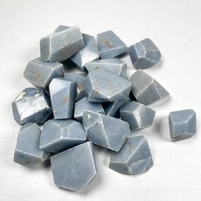 Crystal Ornament Factory - Factory Price Angelite Raw Gemstone