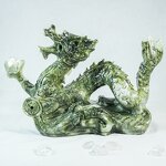 Crystal Carving Factory - Handmade Xiuyu Jade Animal Decor