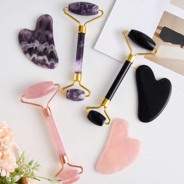 Massage Stone Set Manufacturer - Hand Carved Rose Quartz Tool