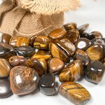 Tumbled Stone Factory - Tigers Eye Yoga Meditation Chakra