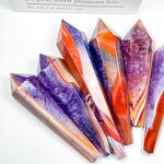 Sardonyx Crystal Wand Factory - Wholesale Gorgeous Red Purple
