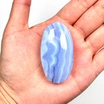 Palm Stone Manufacturer - Spiritual Blue Lace Agate Natural