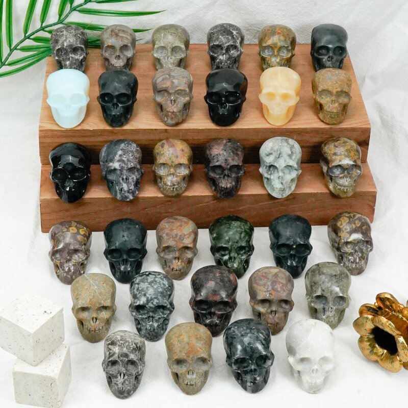 Crystal Skull Manufacturer - High Quality Blood Stone Polished