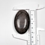 Palm Stone Manufacturer - Carved Silver Obsidian Reiki Feng Shui
