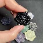 Crystal Rose Flower Factory - Mini Rose Quartz Carving Flowers