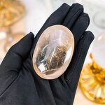 Palm Stone Factory - Natural Smoky Quartz Spirit Energy