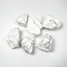 Howlite Crystal Factory - Rough Healing Stones Natural Crafts