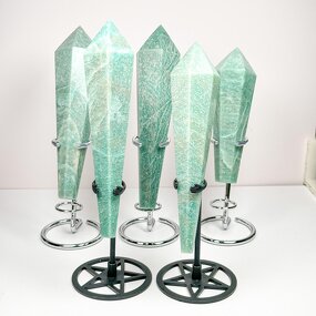 Amazonite Wand Factory - Wholesale Natural Clear Altar