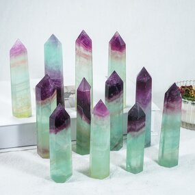 Crystal Tower Factory - High Quality Fluorite Obelisk Bulk