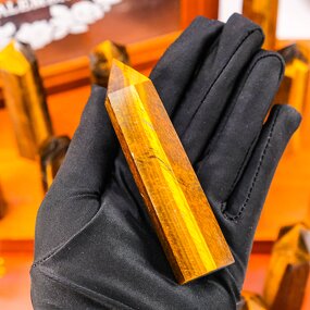 Crystal Tower Manufacturer - Yellow Tiger Eye Point Bulk